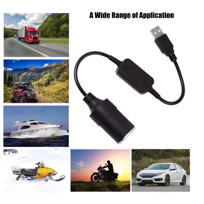 1pc 5V 2A USB To 12V Cigarette - đánh giá và giá Accessories Experts Vape
