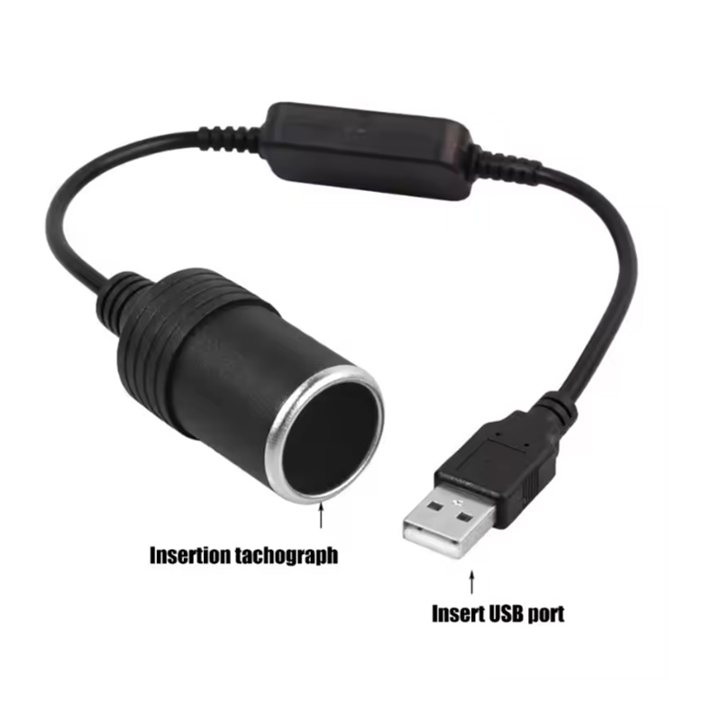 1pc 5V 2A USB To 12V Cigarette - đánh giá và giá Accessories Experts Vape